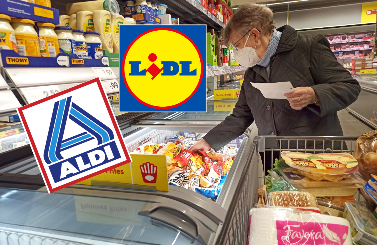 Mit einem kleinen Trick bringen dich Aldi, Lidl und Co. dazu, schneller einzukaufen. (Symbolbild)