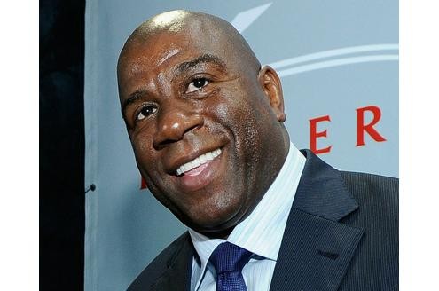 ...Earvin Magic Johnson hatte sich 1991 plötzlich von seiner schillernden Basketball-Karriere verabschiedet, nachdem beim ihm einen HIV-Infektion diagnostiziert worden war.