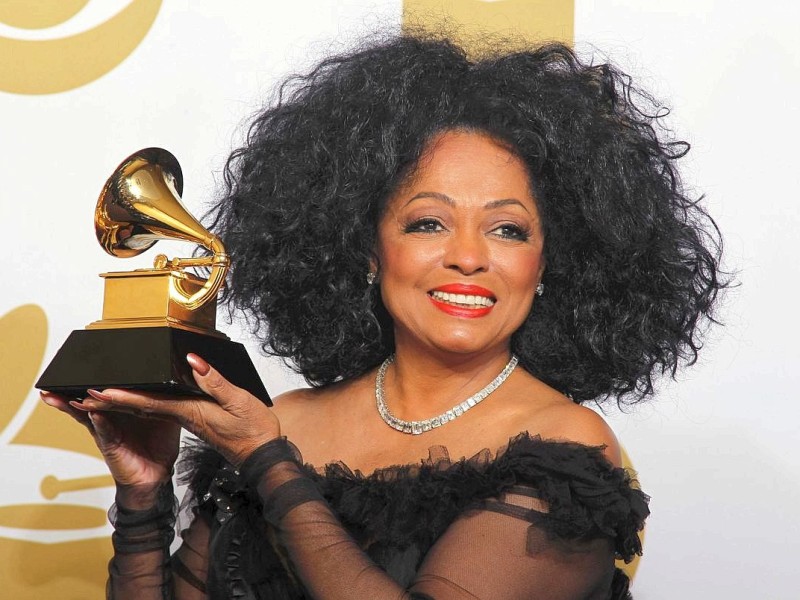 ...hatte Diana Ross bereits am Samstag bekommen.