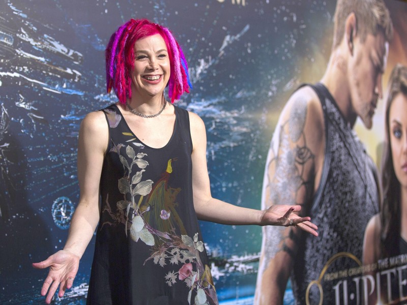 ... und als Lana Wachowski auf der Premiere des Blockbusters Jupiter Ascending im Jahr 2015. 