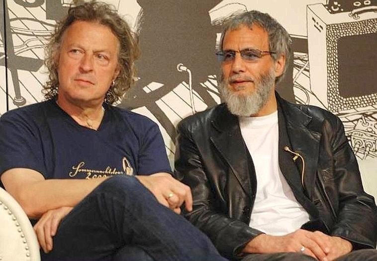 ...auch schon mit Yusuf Islam (ehemals Cat Stevens) und...