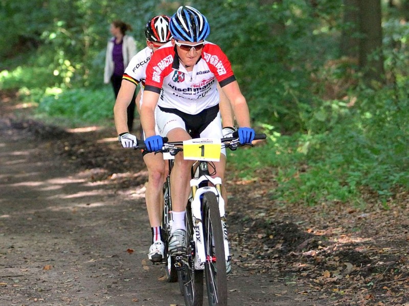 Mountainbike , Finale um den NRW Cup am 30.09.2012 in Haltern Am Dachsberg.  Foto: Gerhard Schypulla WAZ FotoPool