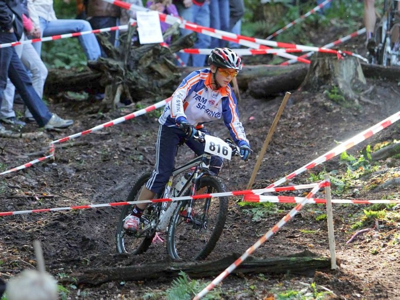 Mountainbike , Finale um den NRW Cup am 30.09.2012 in Haltern Am Dachsberg.  Foto: Gerhard Schypulla WAZ FotoPool