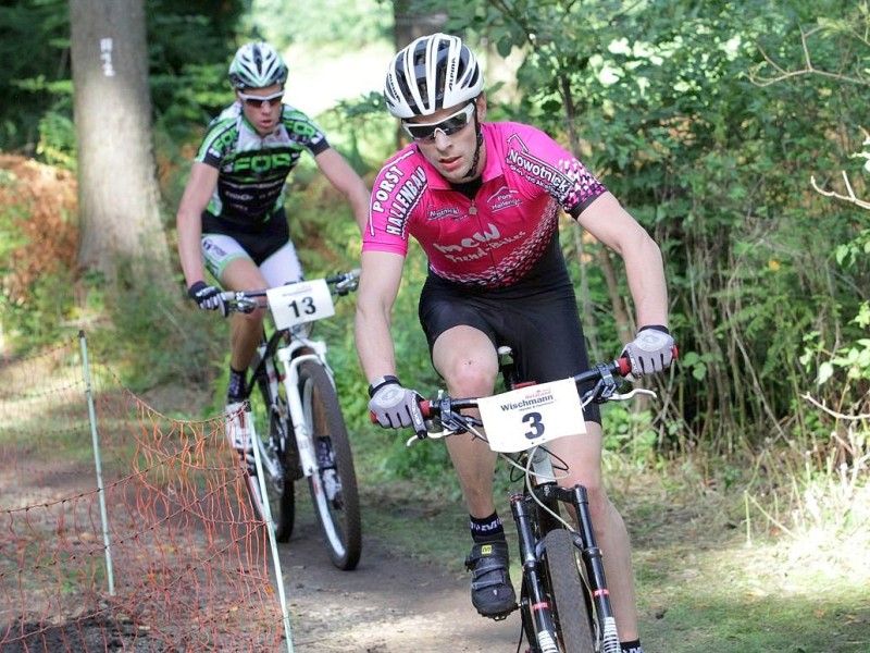 Mountainbike , Finale um den NRW Cup am 30.09.2012 in Haltern am Dachsberg.  Markus Chrost ( MCW Trendbikes )Foto: Gerhard Schypulla WAZ FotoPool