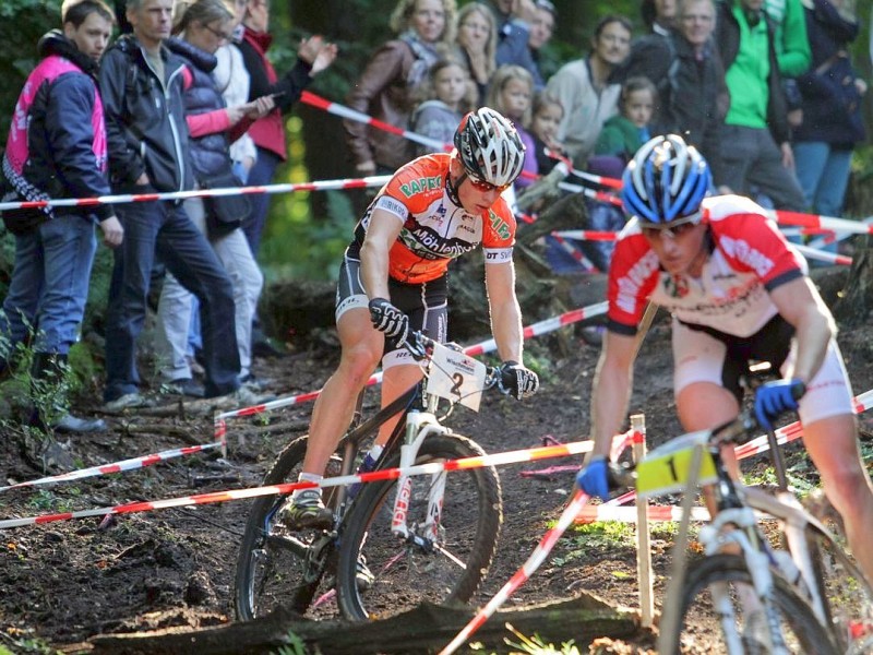 Mountainbike , Finale um den NRW Cup am 30.09.2012 in Haltern am Dachsberg.2 Sebastian Szraucner ( Focus RAPIRO Racing )  Foto: Gerhard Schypulla WAZ FotoPool