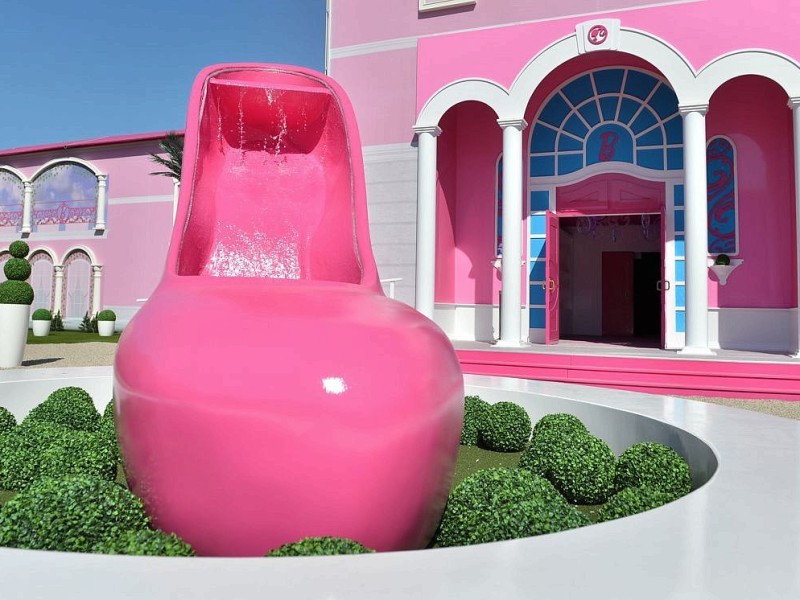 Die Barbies Dreamhouse Experience in Berlin. Auf 2500 Quadratmetern können Fans der blonden Puppe alles Neue rund um Barbies Leben entdecken.