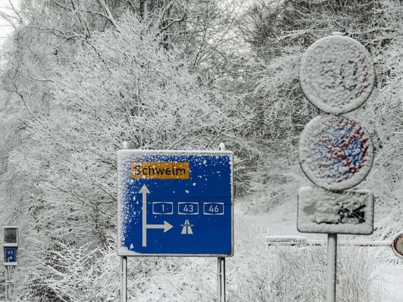 Xaver als Winterbote: In Sprockhövel Haßlinghausen zog der Winter ein...