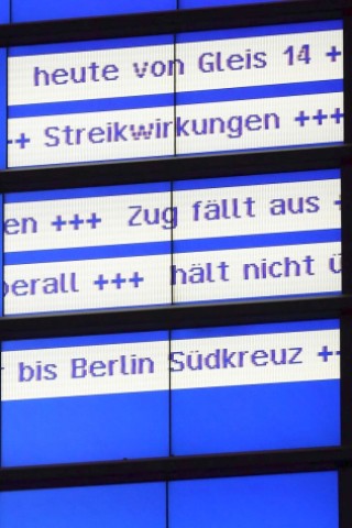 Schon seit dem Morgen kommt es zu Einschränkungen im Bahnverkehr. Die Lokführer streiken ab Mittwoch um 14 Uhr.