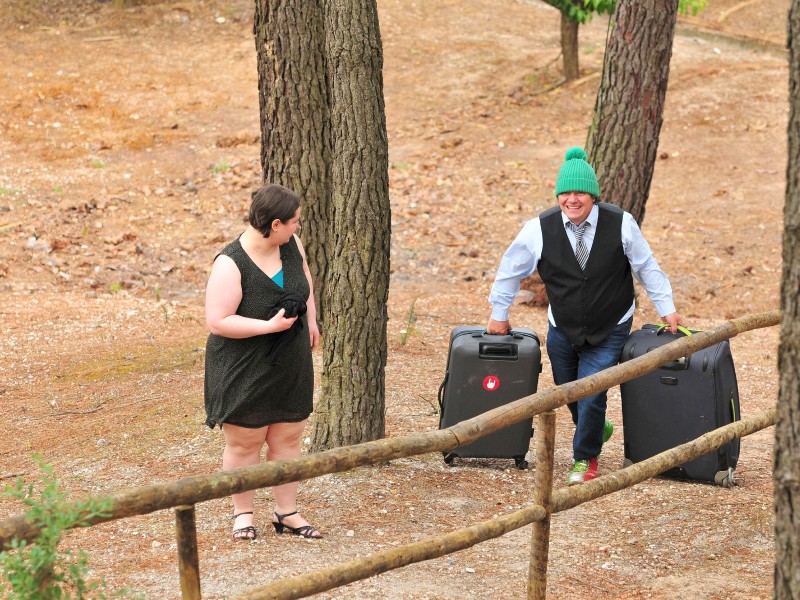 Das Paar lernte sich vor neun Jahren auf dem Schrottplatz kennen. Verheiratet sind sie seit fast fünf Jahren.