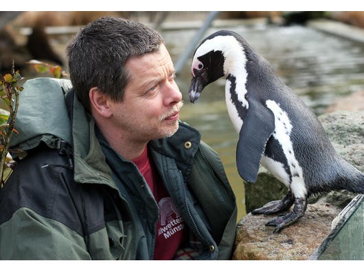 Pinguindame Sandy aus Münster trat in verschiedenen TV-Shows auf. Ihr Ziel: So bekannt werden wie...