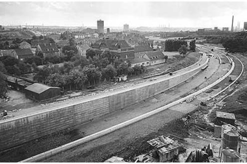 ...am westlichen Teil der Anschlussstelle Dorstener Straße.