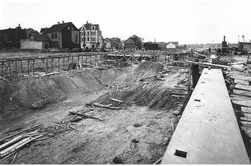 Dortmund: Kreuzungsbauwerk Provinzialstraße im Bau. (Quelle: Straßen.NRW)