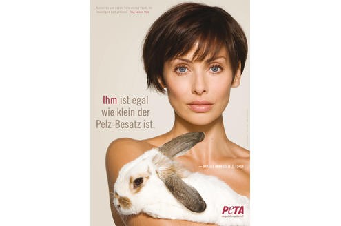 Die australische Sängerin Natalie Imbruglia posierte mit Hase Topsy.

© Karl Grant