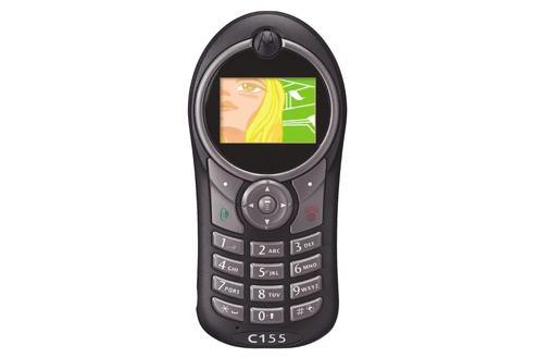 Motorola C155 mit Plastikring