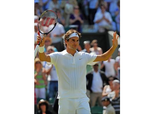 Platz 29: Tennisspieler Roger Federer 