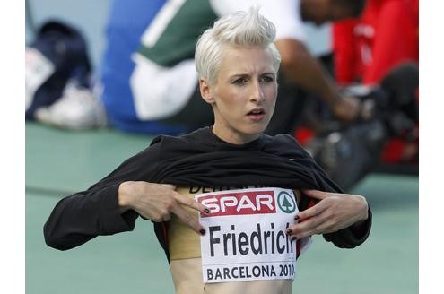 Bronze für Ariane Friedrich.