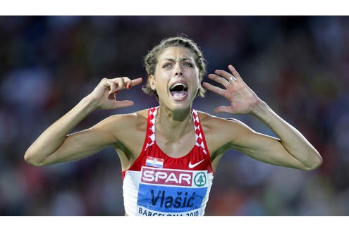 Gold für Blanka Vlasic.