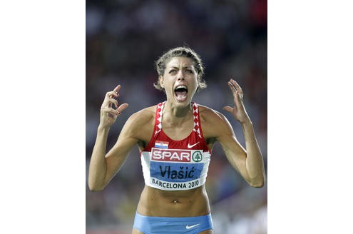 Gold für Blanka Vlasic.