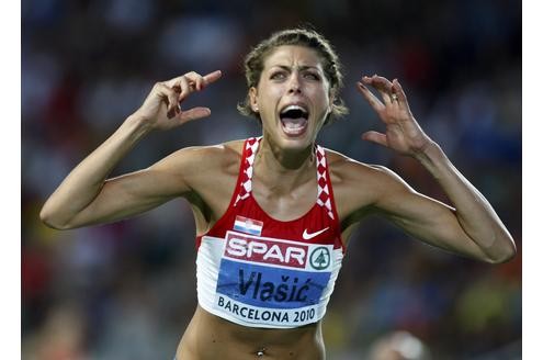 Gold für Blanka Vlasic.