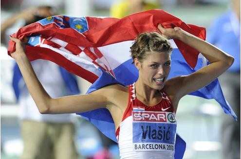 Gold für Blanka Vlasic.