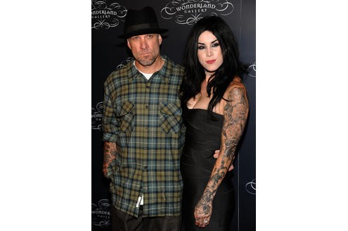 Sandra Bullocks Ex Jesse James mit neuer Freundin Kat Von D.