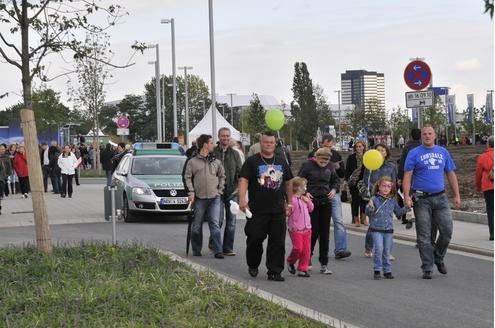 Bei den Quartiertagen hat Thyssen-Krupp sein neues Domizil der Öffentlichkeit vorgestellt.