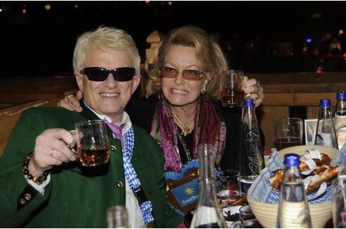 Und noch ein Promipaar: Heino und Hannelore.