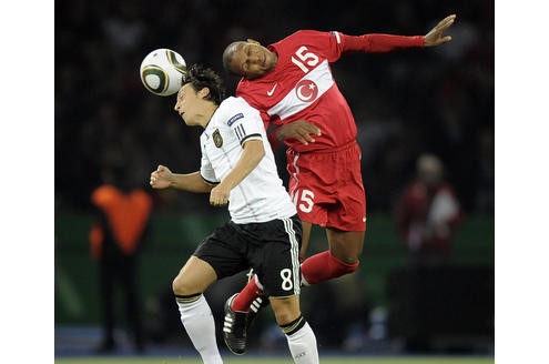 EM-Qualifikationsspiel Deutschland gegen Türkei, Endstand 3:0 (1:0).