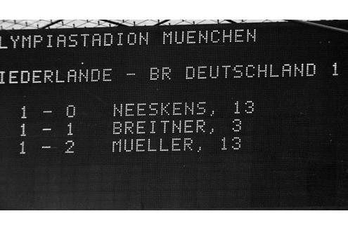 Der Endstand.