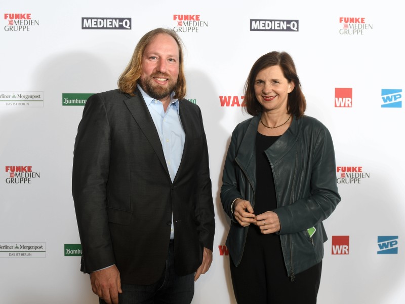 Katrin Göring-Eckardt und Anton Hofreiter von den Grünen.