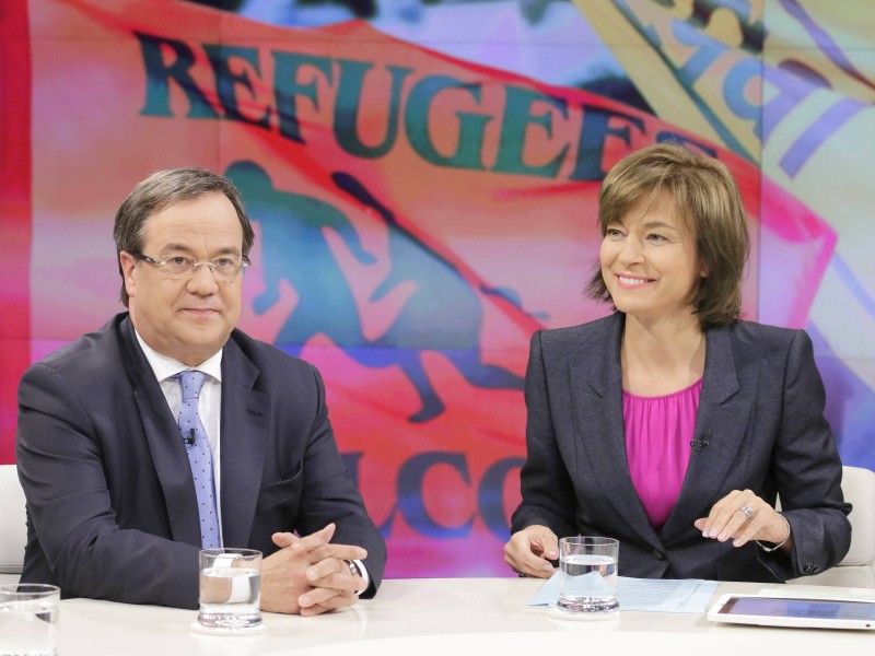 In TV-Talkshows, wie hier bei Maybrit Illner im ZDF, ist Armin Laschet ein gern gesehener Gast. 