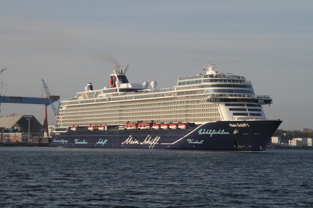 Überraschung auf einem Kreuzfahrtschiff! (Symbolbild) 