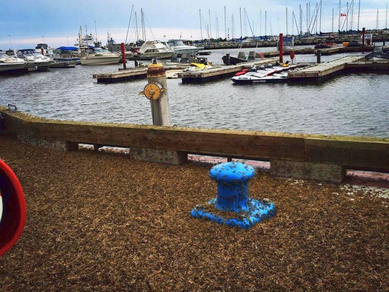 Gimbi liegt direkt am Lake Winnipeg.