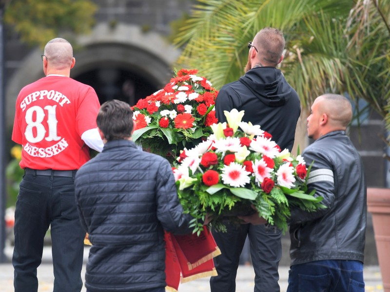 ... umfasst die Rockerszene in Hessen etwa 700 Menschen. Ein großer Teil von ihnen nahm am Mittwoch persönlich Abschied von Mucuk.