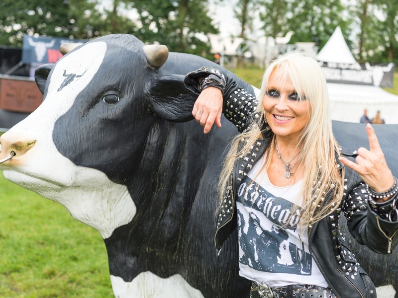 Die deutsche Rocksängerin Doro Pesch ist seit Jahren fester Bestandteil des Festivals.