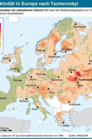 Bodenkontamination in Europa nach der Reaktorkatastrophe von Tschernobyl: In Deutschland und anderen Staaten sorgte der Tschernobyl-Schock vor 30 Jahren für Angst und Unsicherheit. Die junge Ökobewegung erhielt Auftrieb. Als Reaktion richteten sogar konservative Regierungen Umweltministerien ein. Wegen Tschernobyl legte Italien 1987 seine AKWs still, Polen brach 1989 den Einstieg ab. 