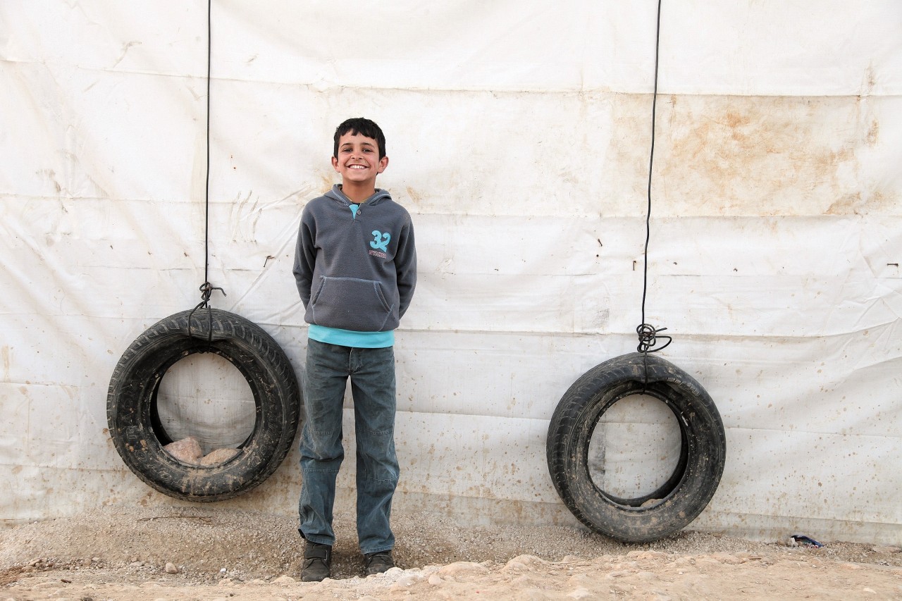 Die Kochbuchautorin und Fotografin Barbara Abdeni Massaad porträtierte im Flüchtlingscamp in der Bekaa-Ebene im Libanon Menschen aus Syrien. 