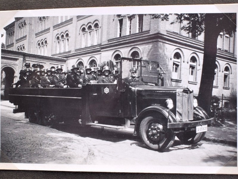 SS-Soldaten auf dem Obersalzberg.