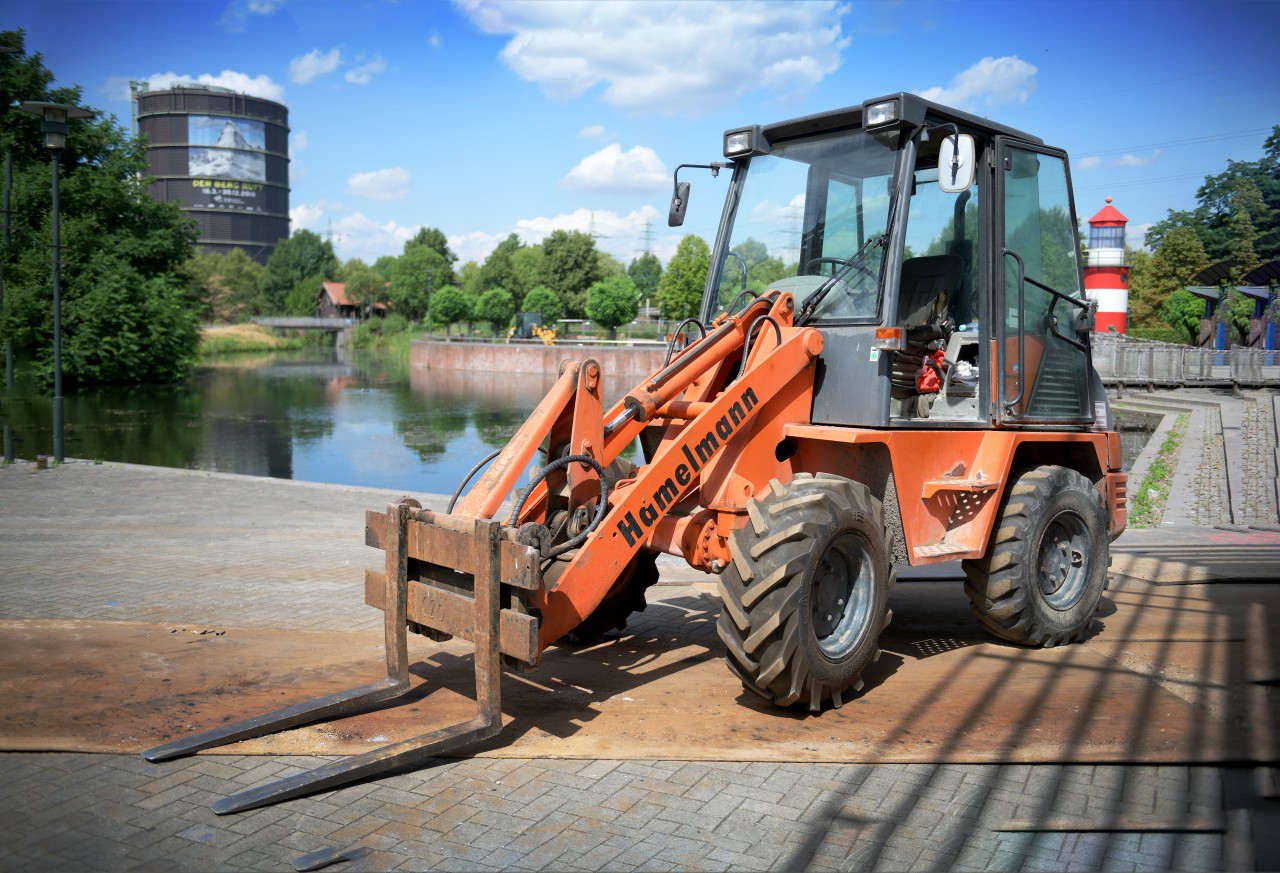 Die Bagger rollen im Centro-Park an.