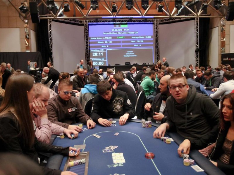 Europas größte Poker-Turnierserie ist seit Sonntag zu Gast in der Spielbank Hohensyburg.