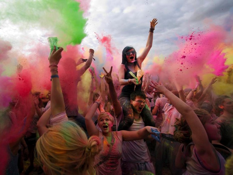 In Deutschland wird das traditionelle Fest zu einem Musikfestival.