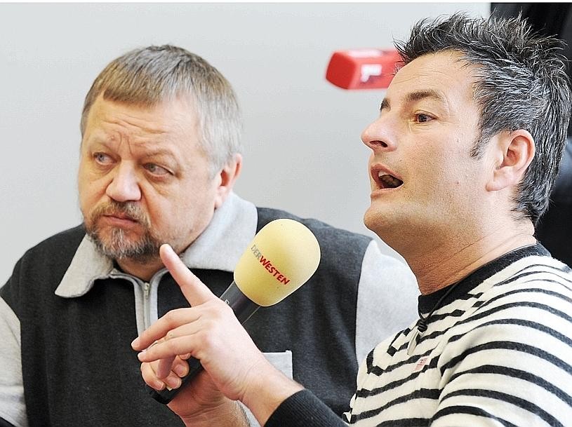 Metin Özcilingir (r.): „Ich werde mit Clemens Tönnies nicht warm. Der ist nicht authentisch.“ Foto: Matthias Graben / WAZ FotoPool