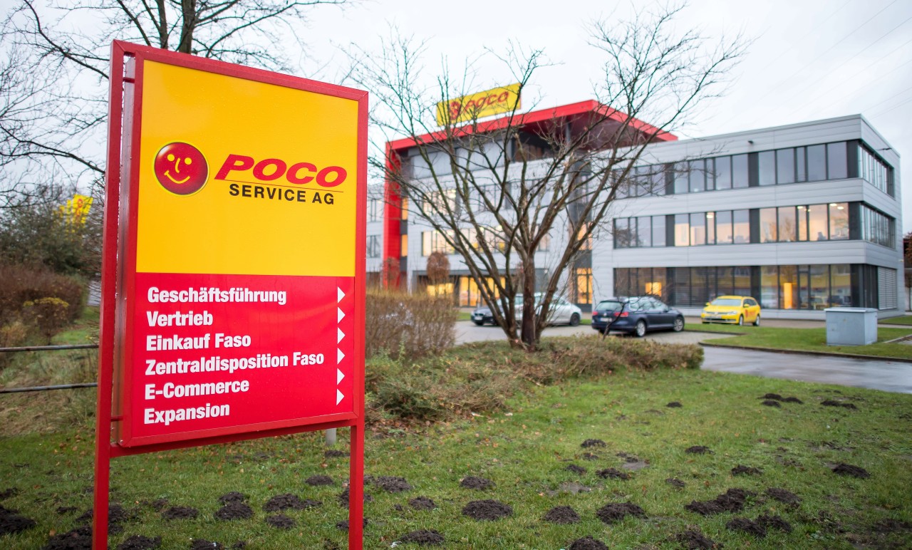 Die Poco-Zentrale in Bergkamen. 