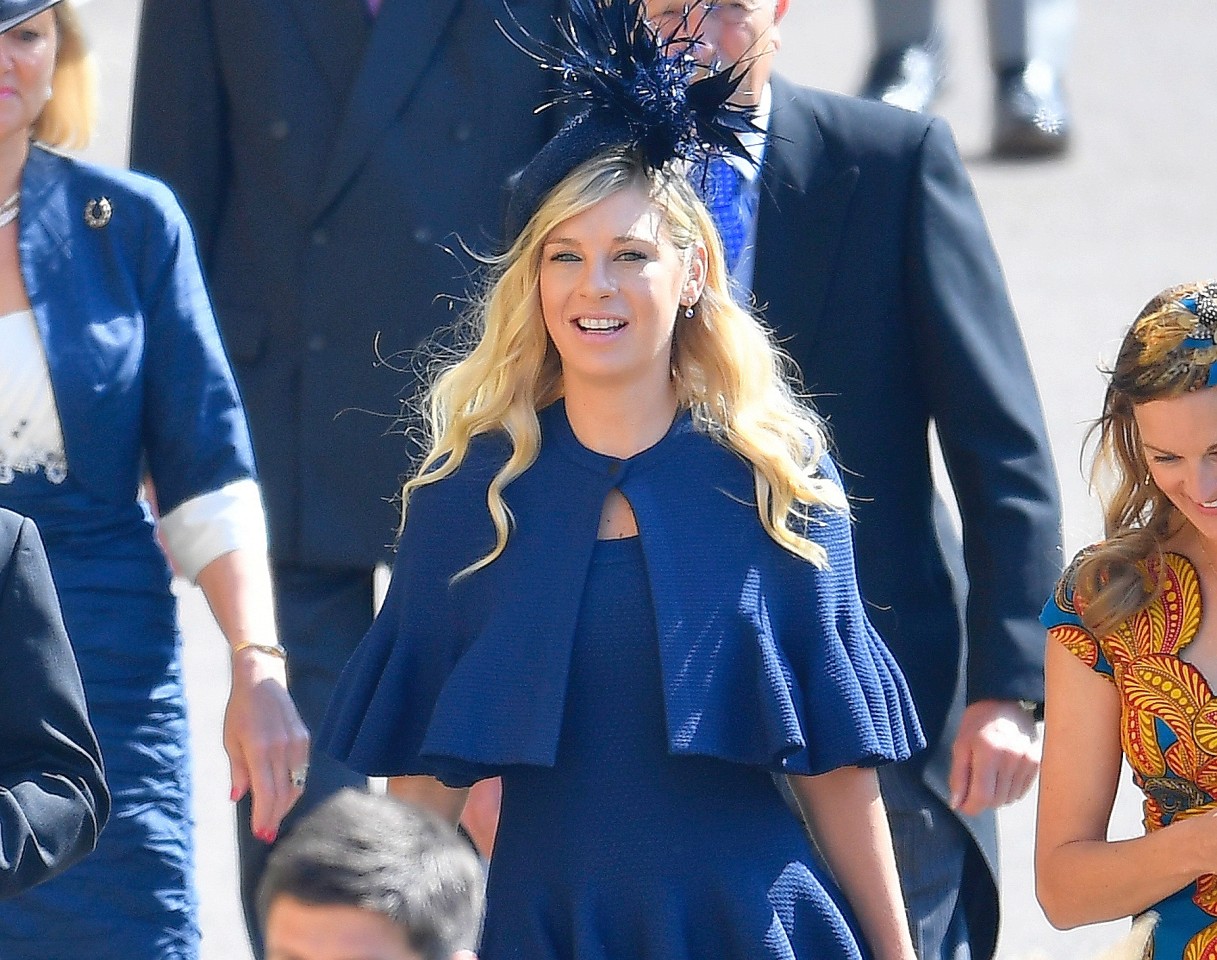 Harrys langjährige Partnerin Chelsy Davy kam ebenfalls zur Trauung.