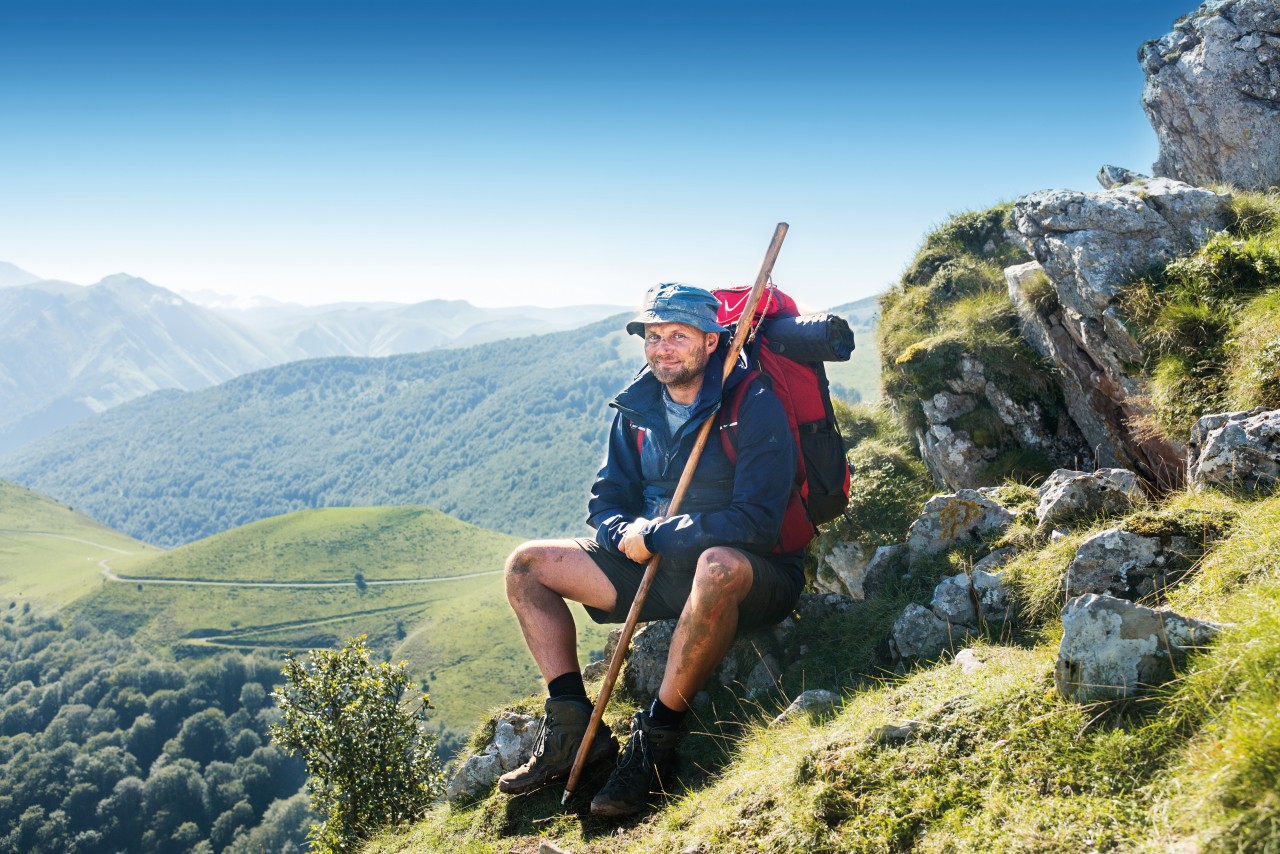 In seinem Buch und dem zugehörigen Film „Ich bin dann mal weg“, beschreibt Kerkeling seine Wanderung auf dem Jakobsweg. (Archivbild)