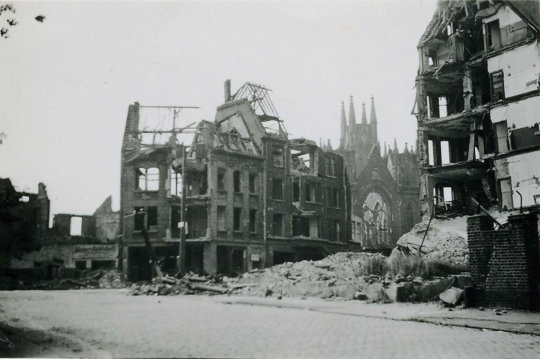 Der Pferdemarkt 1943: Brecklinghaus in der  Nordstadt. Repro: Kerstin Kokoska