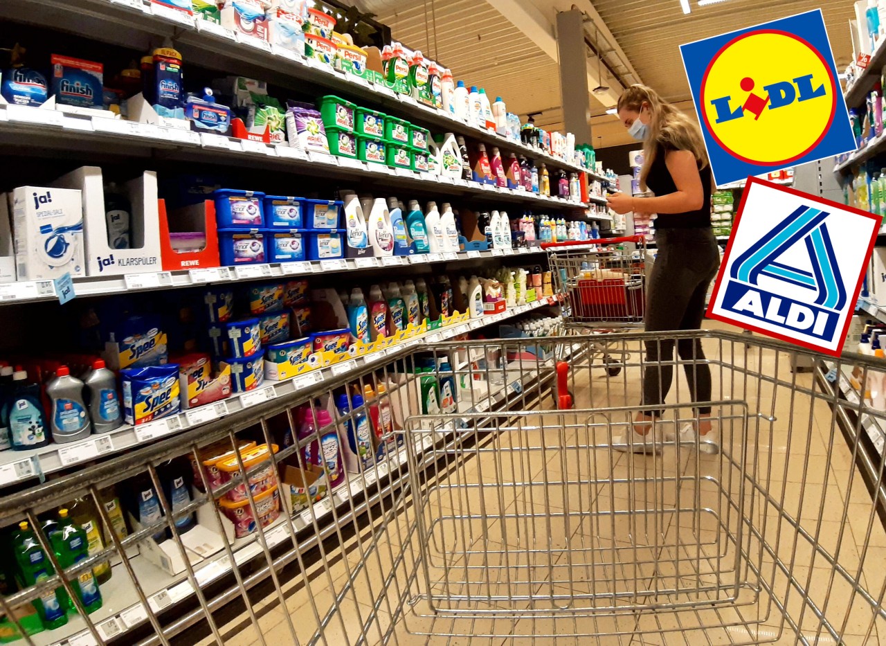 Lidl und Aldi: Vorsicht vor Fake-Gewinnspielen in den Sozialen Medien. (Symbolbild)