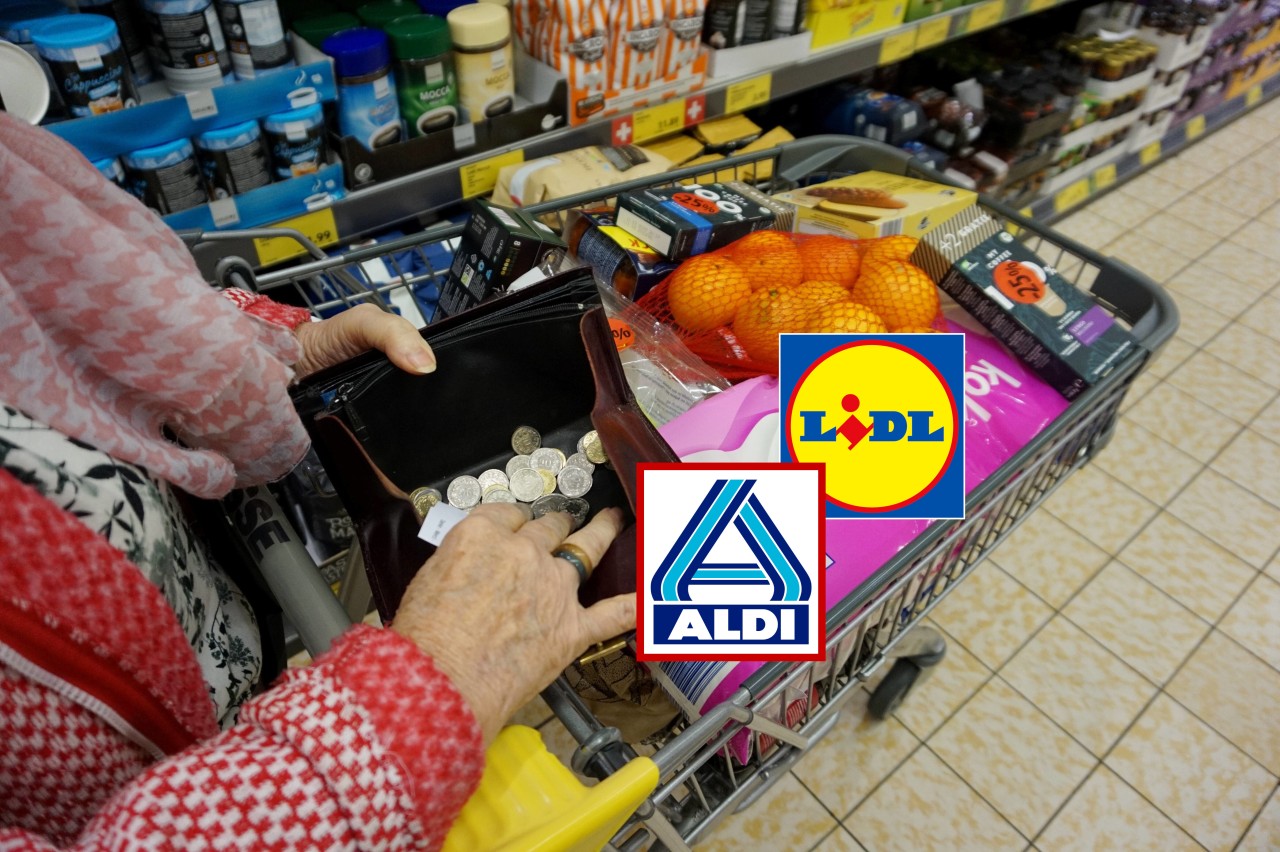 Aldi, Lidl, Rewe und Co.: Experten haben keine guten Nachrichten – In Zukunft müssen Kunden für Lebensmittel tiefer in die Tasche greifen. (Symbolbild)