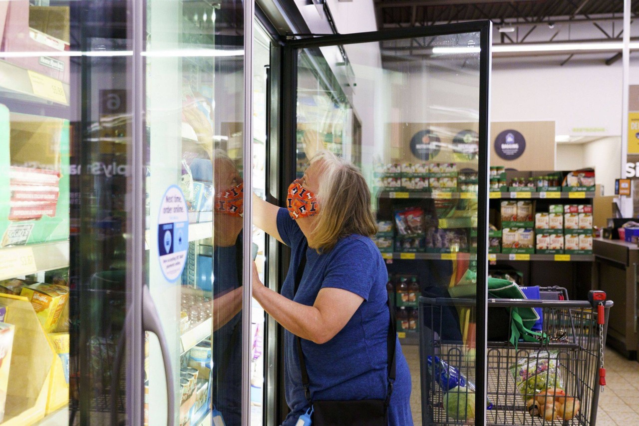 Lass deinen Einkaufswagen nicht einfach im Aldi stehen.