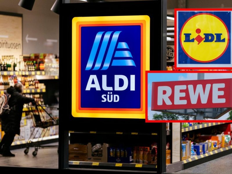 Aldi, Lidl und Rewe